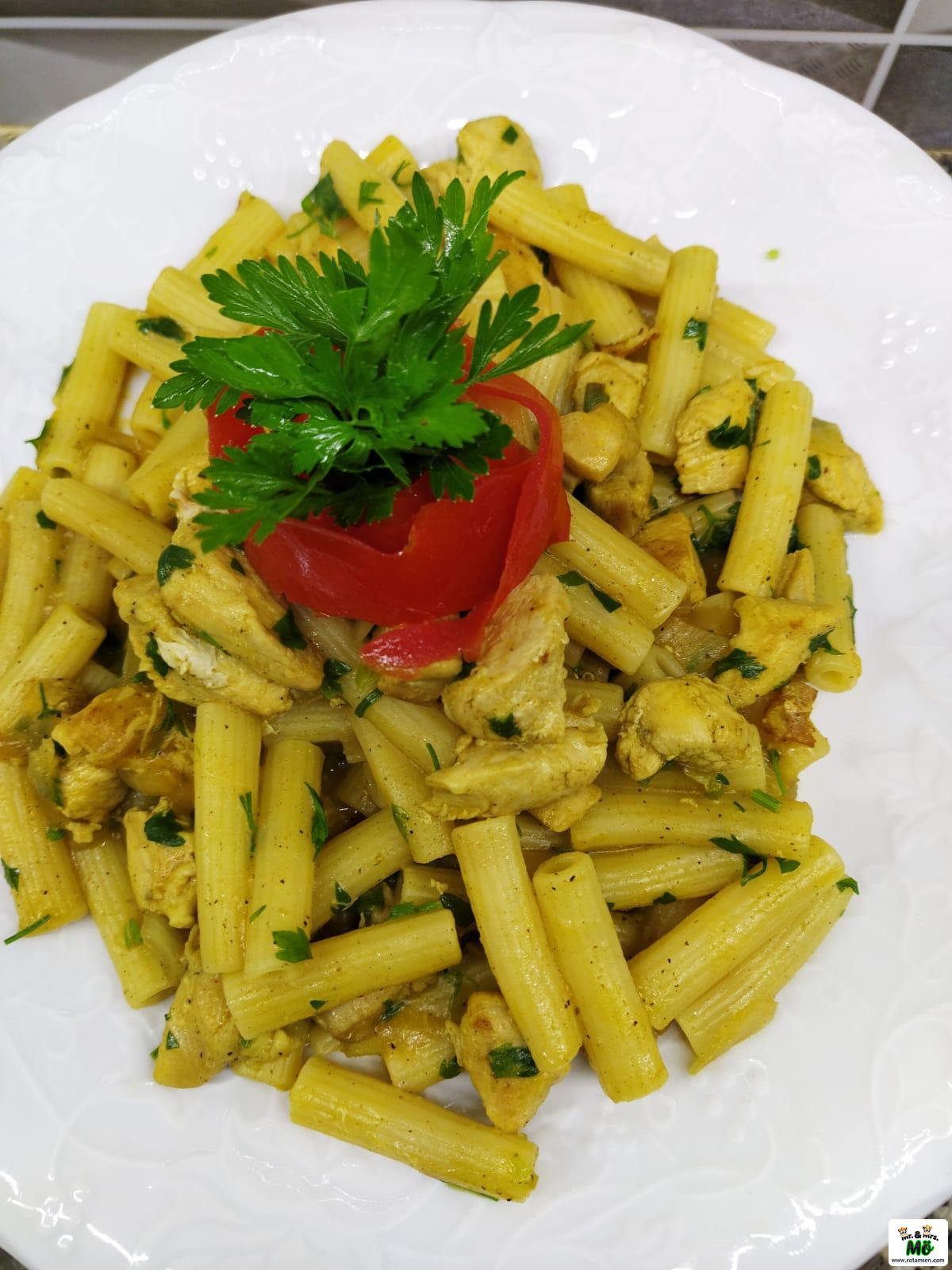 Zerdeçallı Tavuklu Makarna 1 – Zerdeçallı Tavuklu Makarna 1 – zerdecalli makarna 1