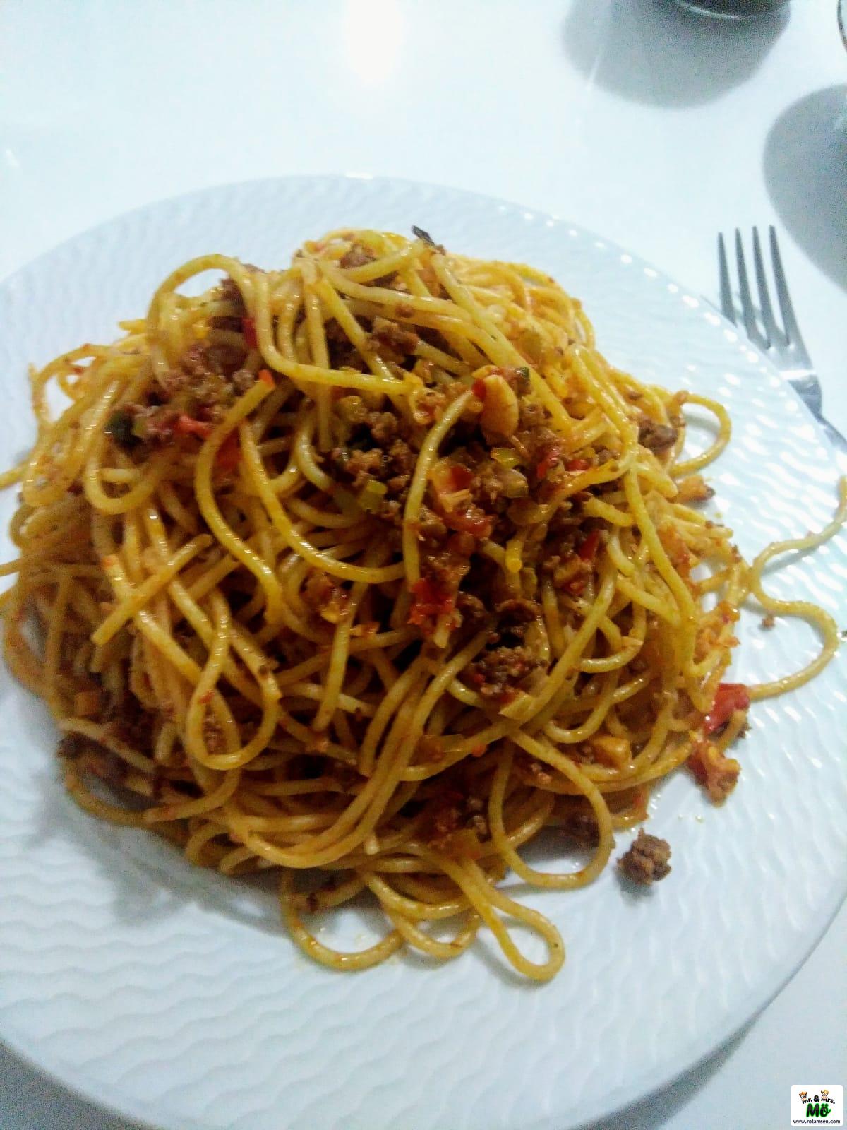 Kıymalı Spagetti Tarifi 2 – spagetti 1
