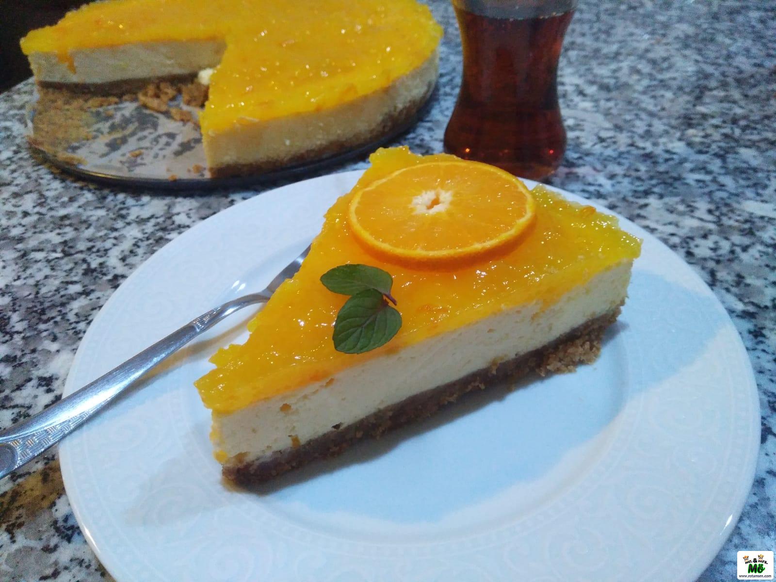 Portakallı Cheesecake Tarifi 1 – cheesecake 8